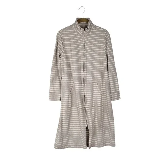 Bean Intimates Sleepwear Ll Bean Zip Front Robe Cotton